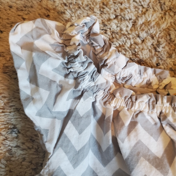 💜 Toddler girl yellow and grey dress size 3T - Picture 3 of 4